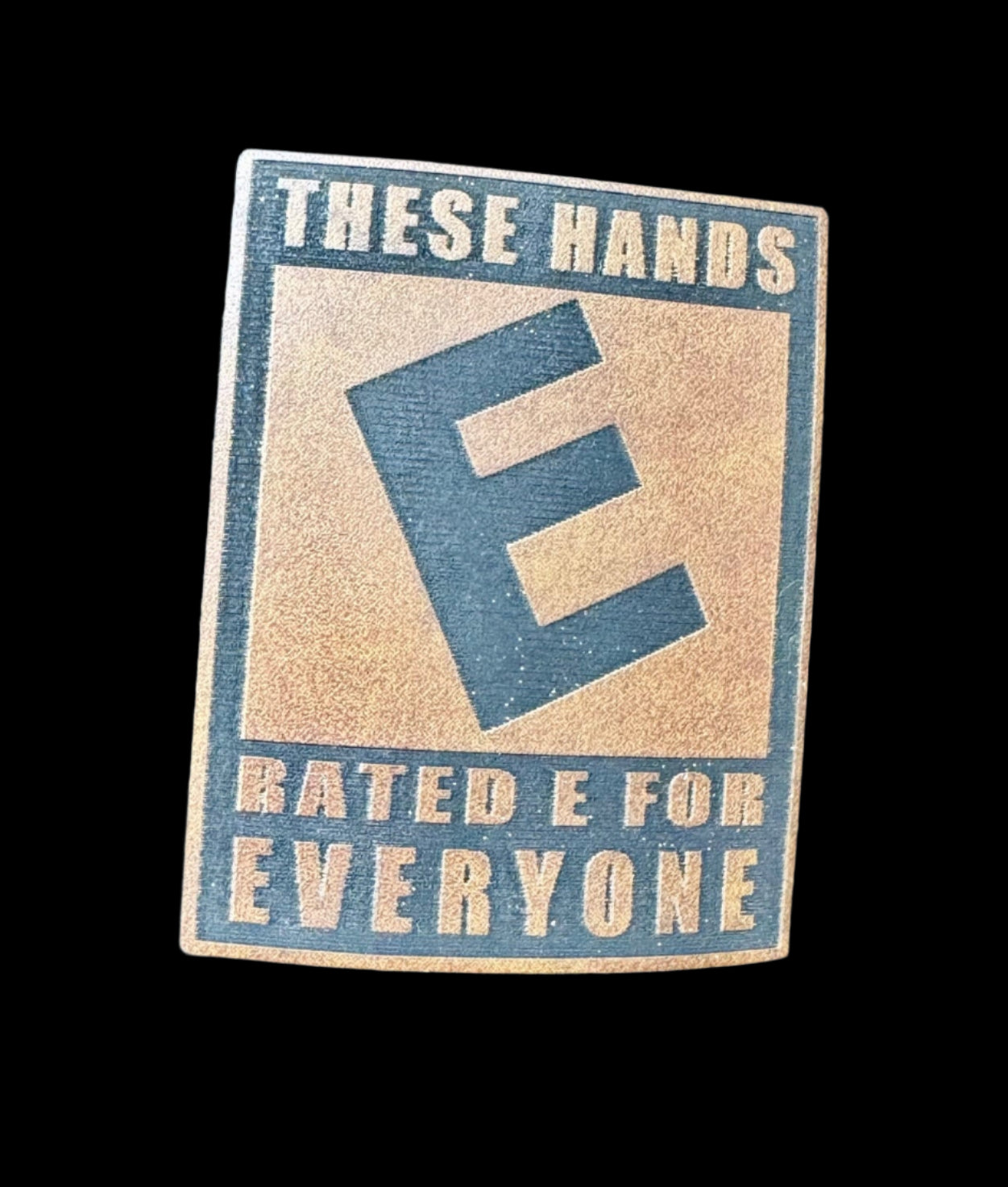These Hands Leatherette Patch